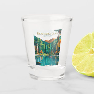 Biogradska Gora National Park Montenegro Shot Glass