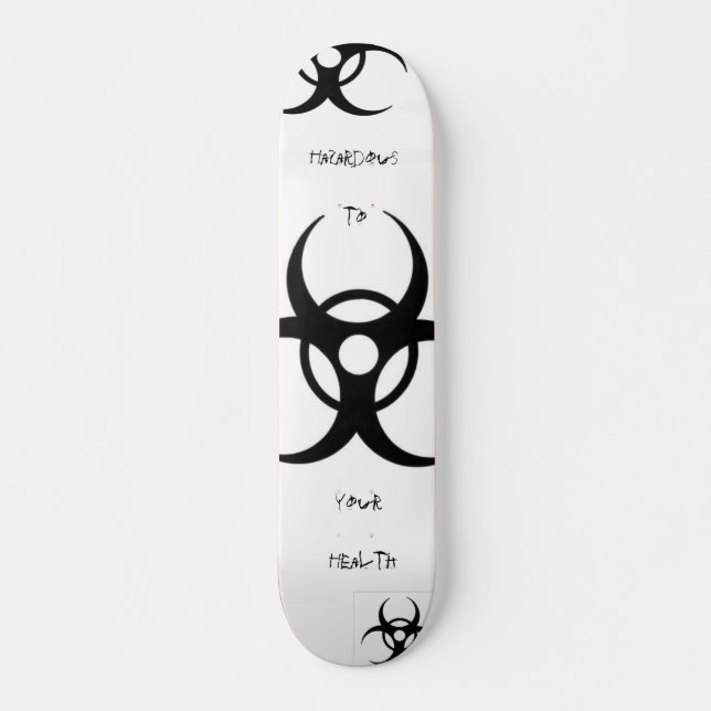 BioHazard Board Skateboard (Front)