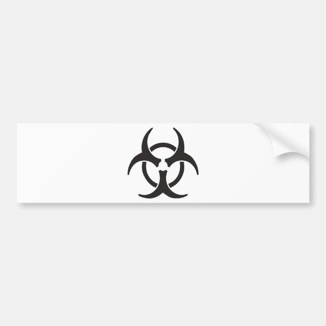 Biohazard Bumper Sticker (Front)