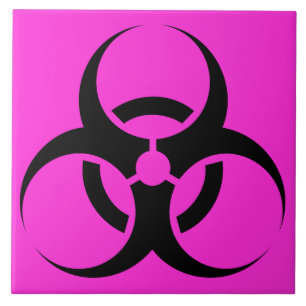 Biohazard Ceramic Tile