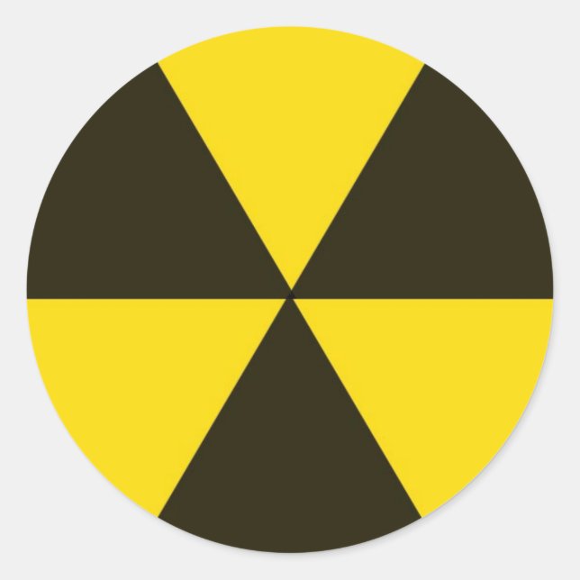 Biohazard Classic Round Sticker (Front)