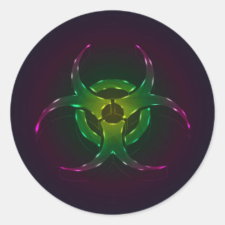 Biohazard Classic Round Sticker