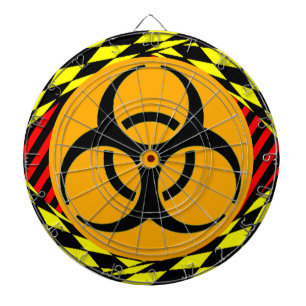 Biohazard Design by Kenneth Yoncich Dartboard