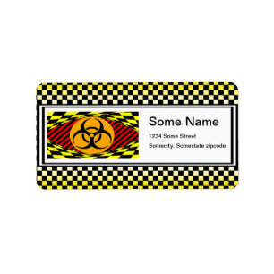 Biohazard Design by Kenneth Yoncich Label