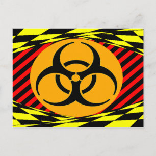 Biohazard Design by Kenneth Yoncich Postcard