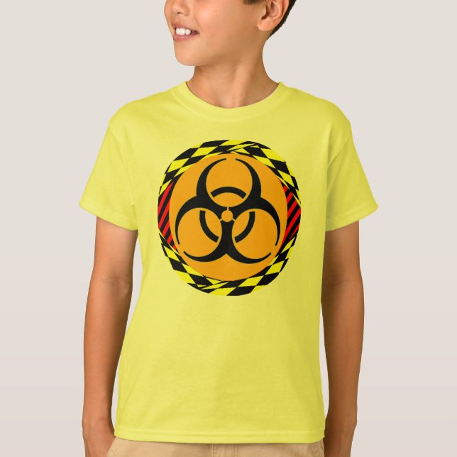 Biohazard Design by Kenneth Yoncich T-Shirt (Front)