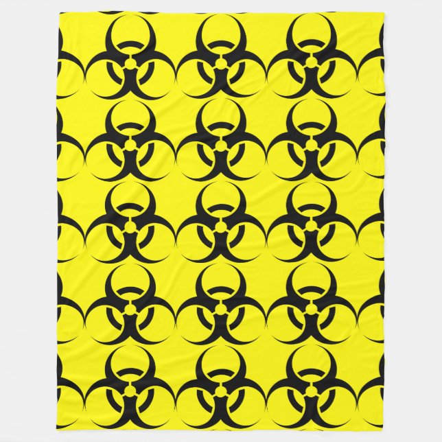 Biohazard Fleece Blanket (Front)