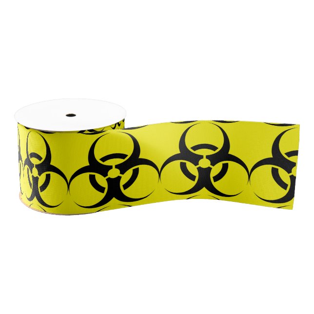 Biohazard Grosgrain Ribbon (Spool)