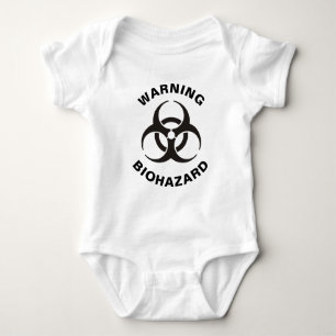 Biohazard Icon Baby Bodysuit