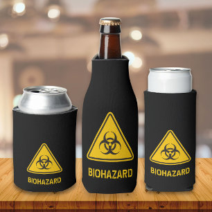 Biohazard Icon Bottle Cooler