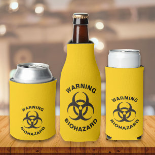 Biohazard Icon Bottle Cooler