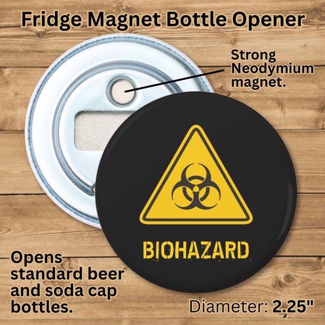 Biohazard Icon Bottle Opener (Creator Uploaded)