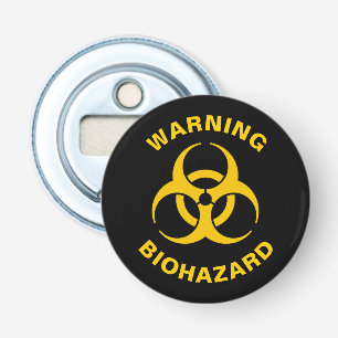 Biohazard Icon Bottle Opener