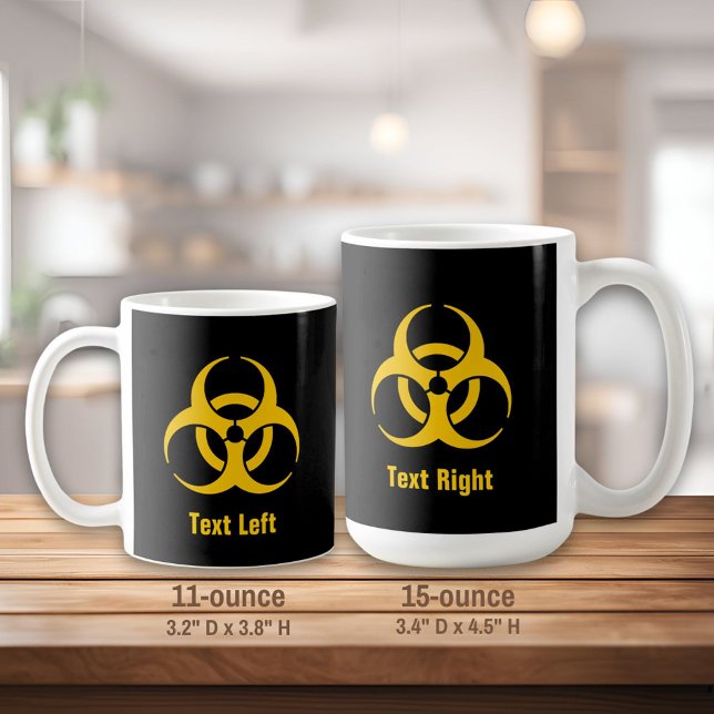 Biohazard Icon Coffee Mug (Creator Uploaded)