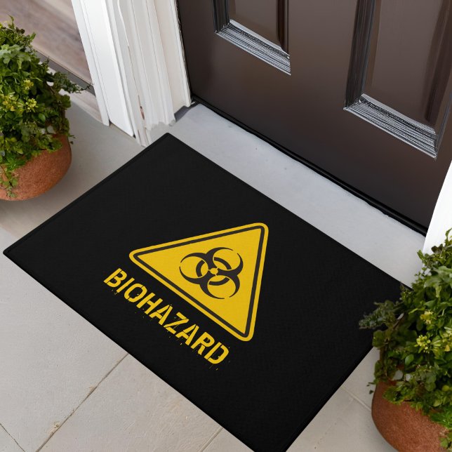 Biohazard Icon Doormat (Creator Uploaded)