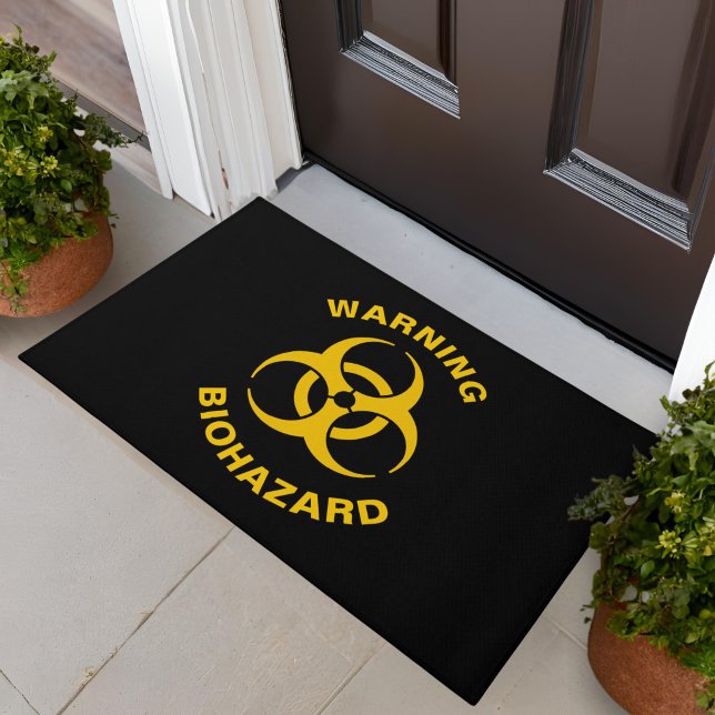 Biohazard Icon Doormat (Creator Uploaded)