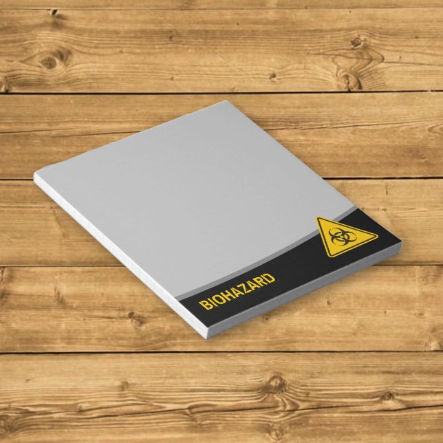 Biohazard Icon Notepad (Creator Uploaded)