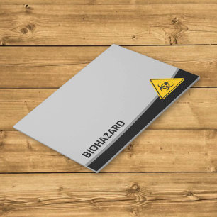 Biohazard Icon Notepad