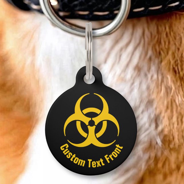 Biohazard Icon Pet Tag (Creator Uploaded)