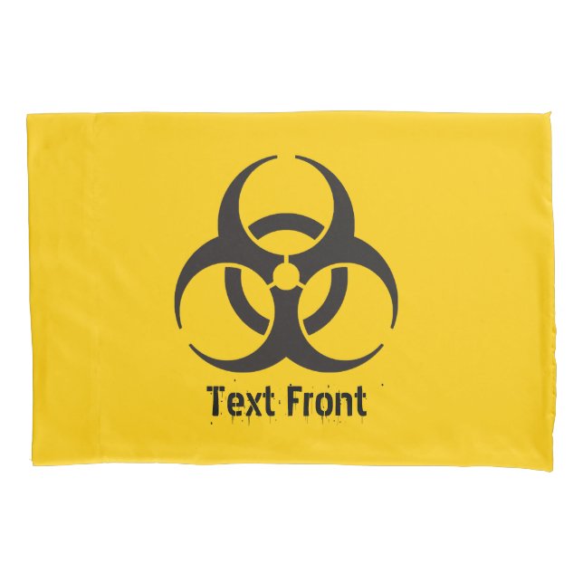 Biohazard Icon Pillowcase (Front)