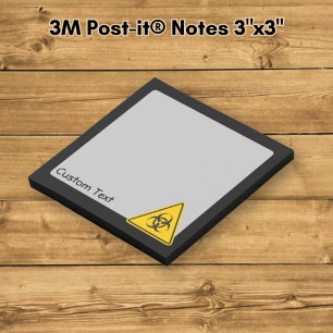 Biohazard Icon Post-it Notes