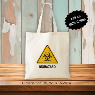 Biohazard Icon Tote Bag