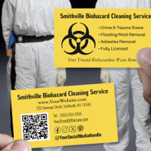 Biohazard Industry - Customise - Business Card