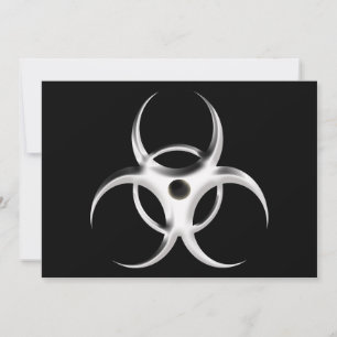 Biohazard Invitations