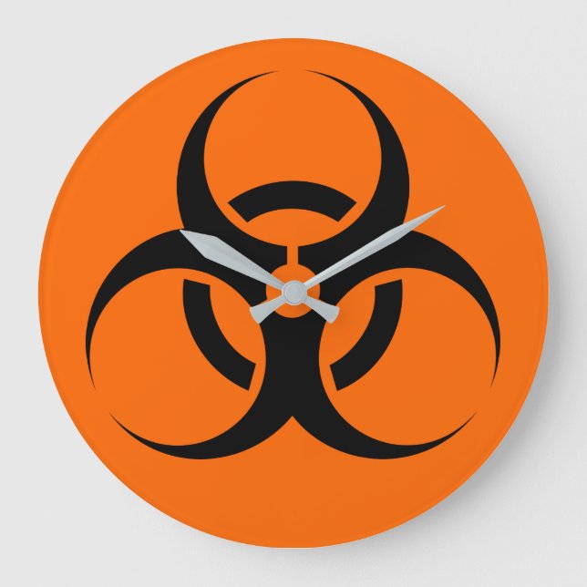 Biohazard Large Clock (Front)