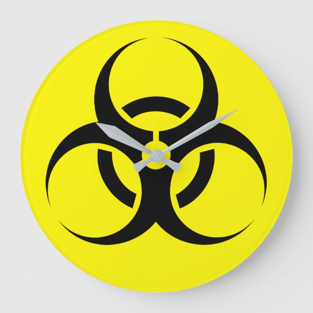 Biohazard Large Clock (Front)