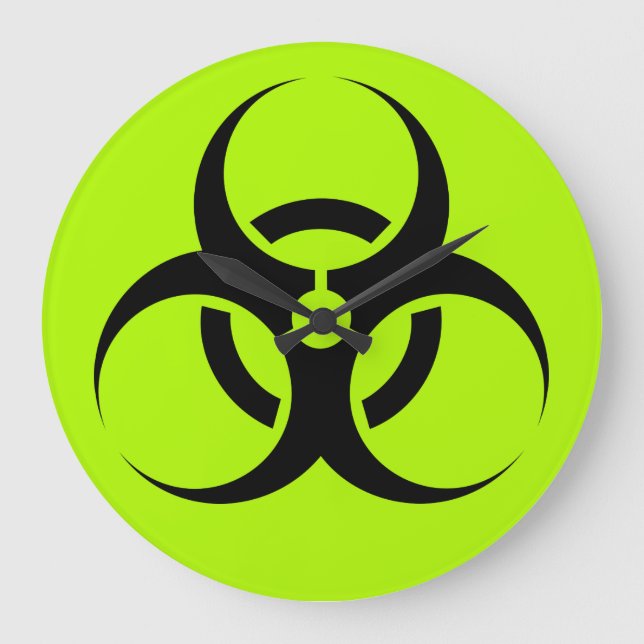 Biohazard Large Clock (Front)