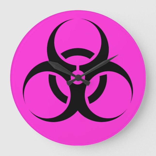 Biohazard Large Clock (Front)