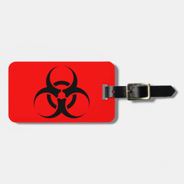 Biohazard Luggage Tag (Front Horizontal)