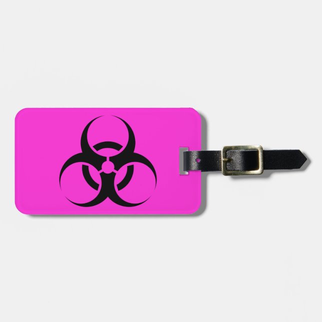 Biohazard Luggage Tag (Front Horizontal)