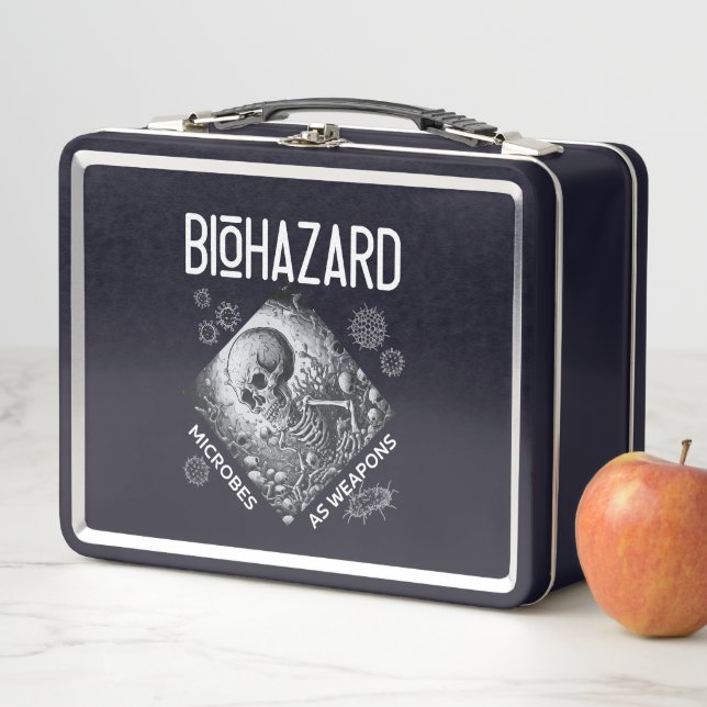 Biohazard Microbes as weapons Metal Lunch Box (In Situ)