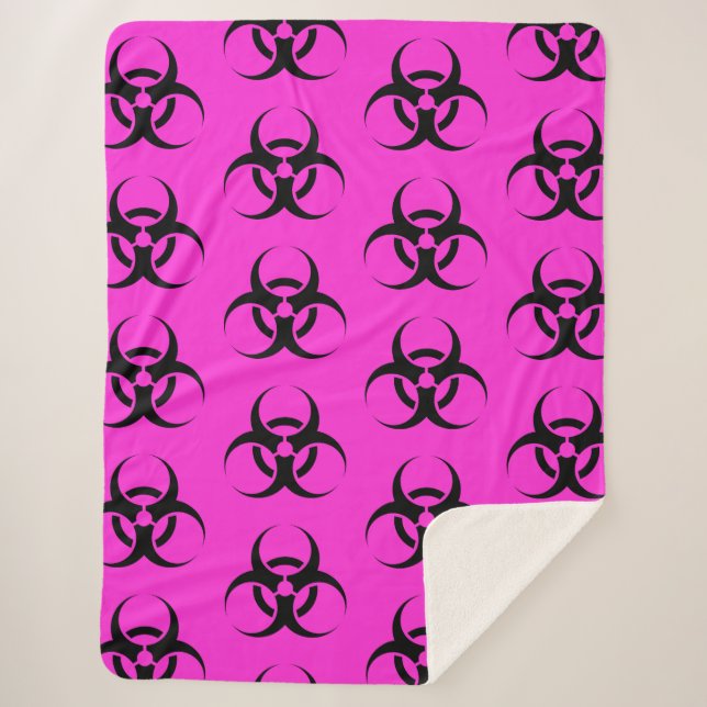 Biohazard Sherpa Blanket (Front)