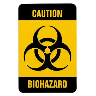 Biohazard Sign Magnet