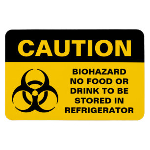 Biohazard Sign Magnet