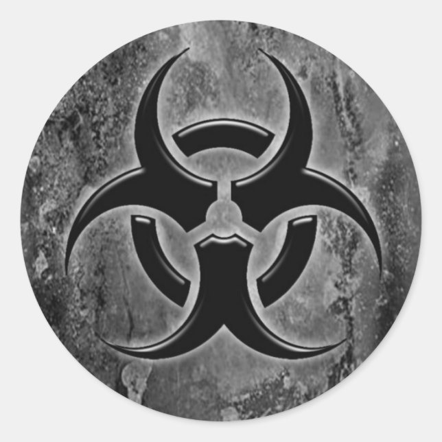 Biohazard sticker (Front)