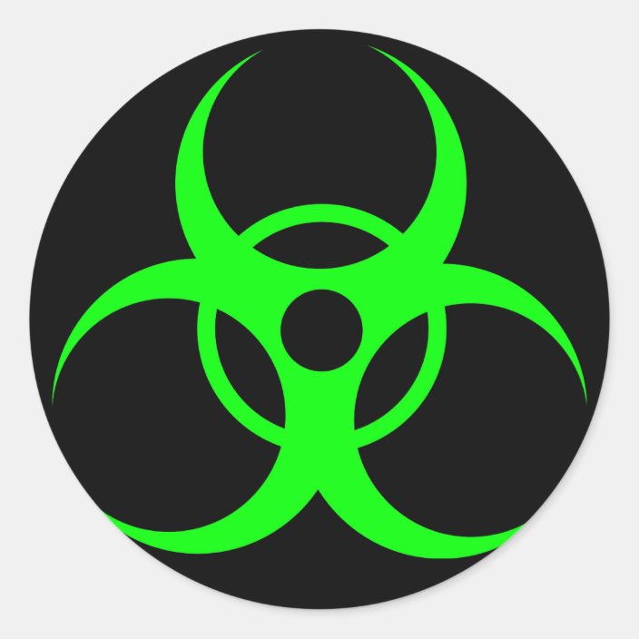 Biohazard Sticker | Zazzle.com.au