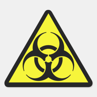 Biohazard Sticker