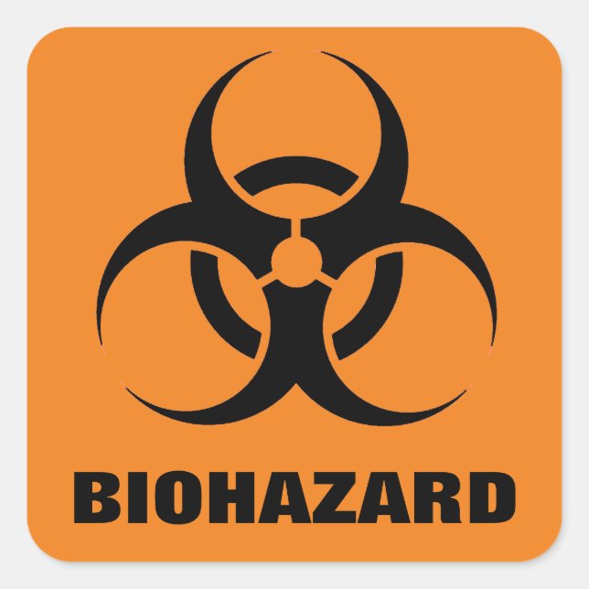 Biohazard Stickers (Front)