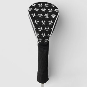 Biohazard Symbol Golf Head Cover