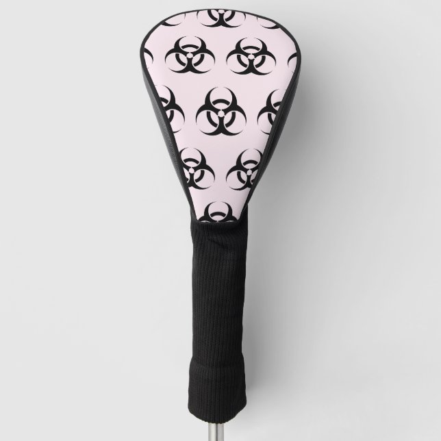 Biohazard Symbol  Golf Head Cover (Front)