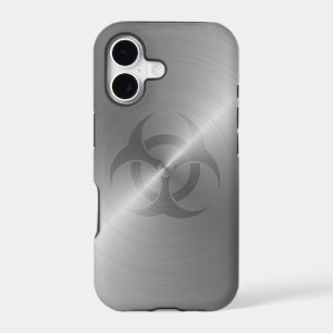 Biohazard Symbol In Steel