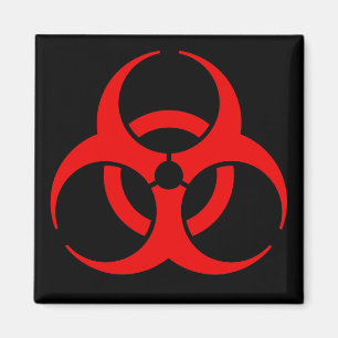 Biohazard Symbol Magnet
