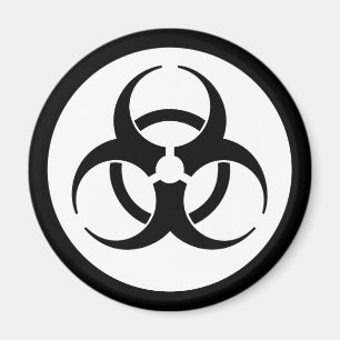 Biohazard Symbol Magnet