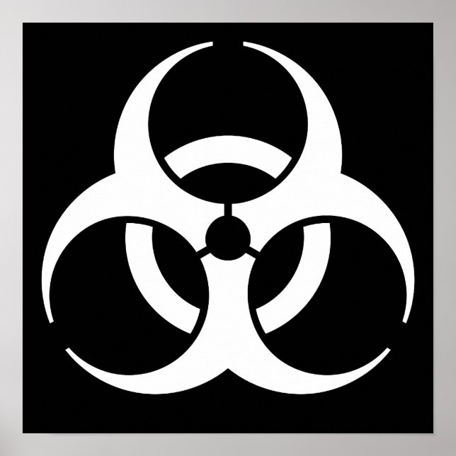 Biohazard Symbol Poster (Front)