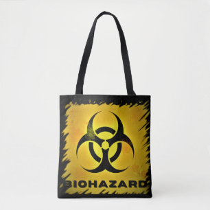 Biohazard tote bag