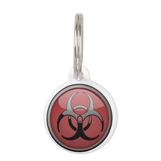 BioHazard Toxic Pet Tag (Front)